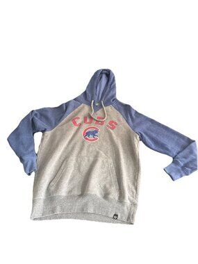 Chicago Cubs MLB Baseball ‘47 Brand Pullover Hoodie Sweatshirt Sz Medium
